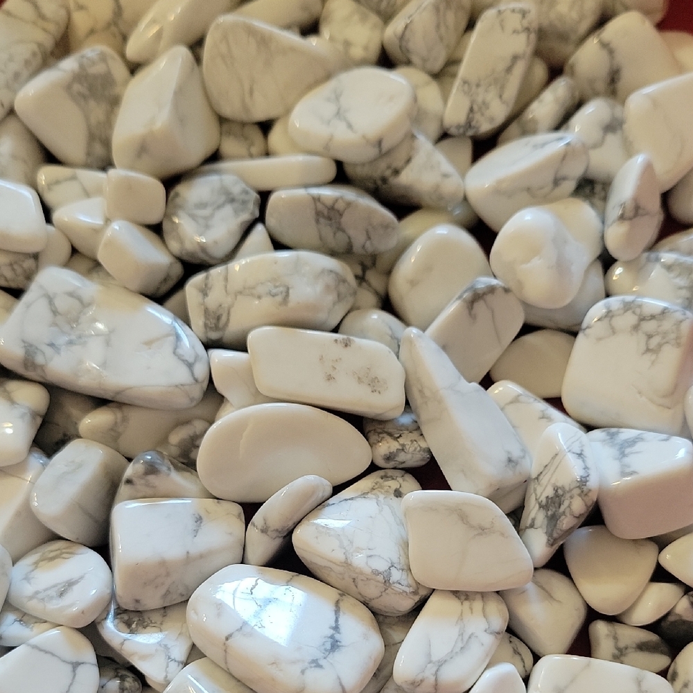 Howlite Tumbles ... One Cup - Picture 1 of 5